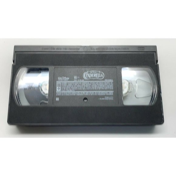 Cinderella VHS Walt Disney Masterpieces Collection 1995 Clamshell Case - Picture 4 of 6